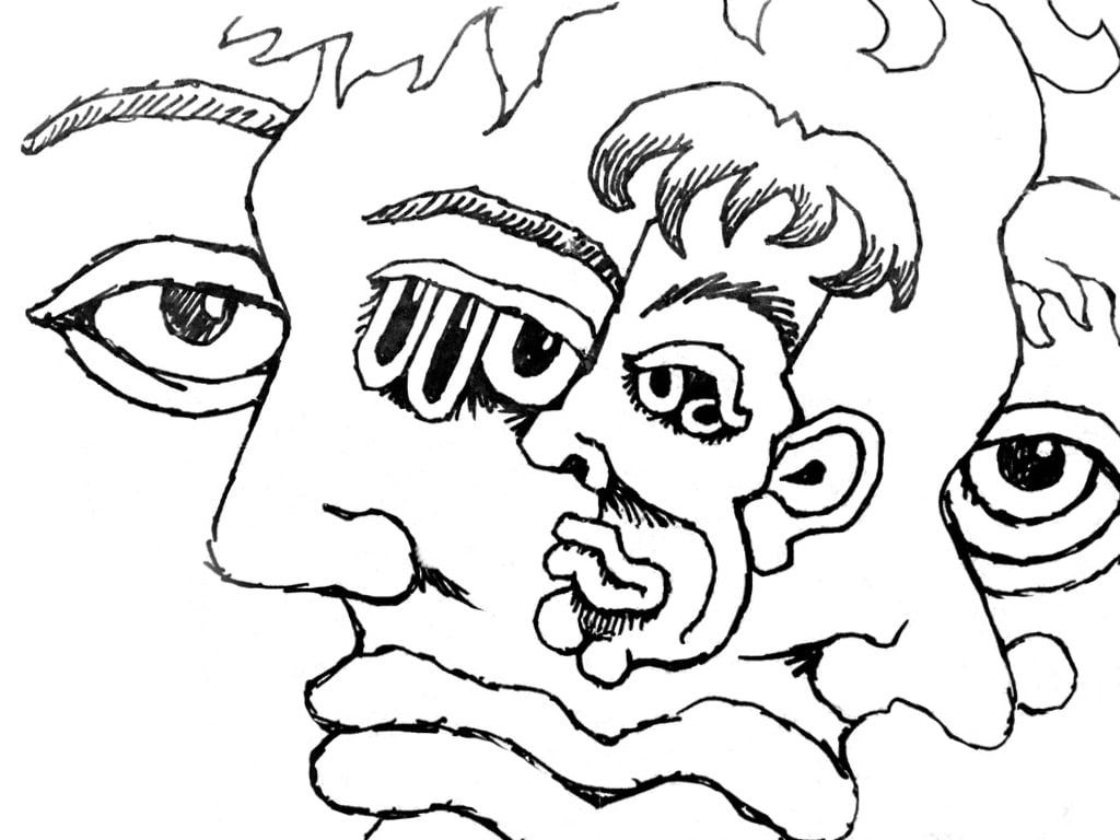 Face within a Face