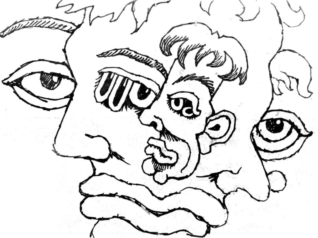 Face within a Face